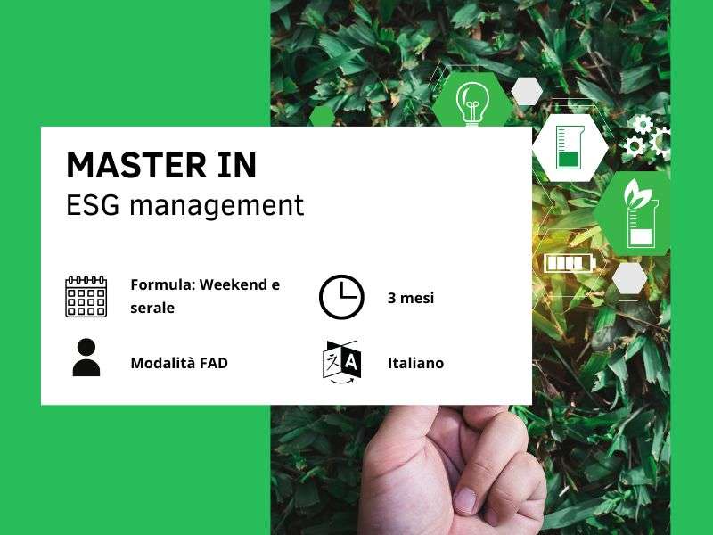 Master in ESG Management