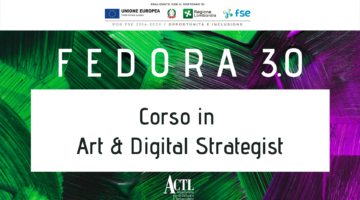 Fedora 3.0, inizio del corso in “Art & Digital Strategist”